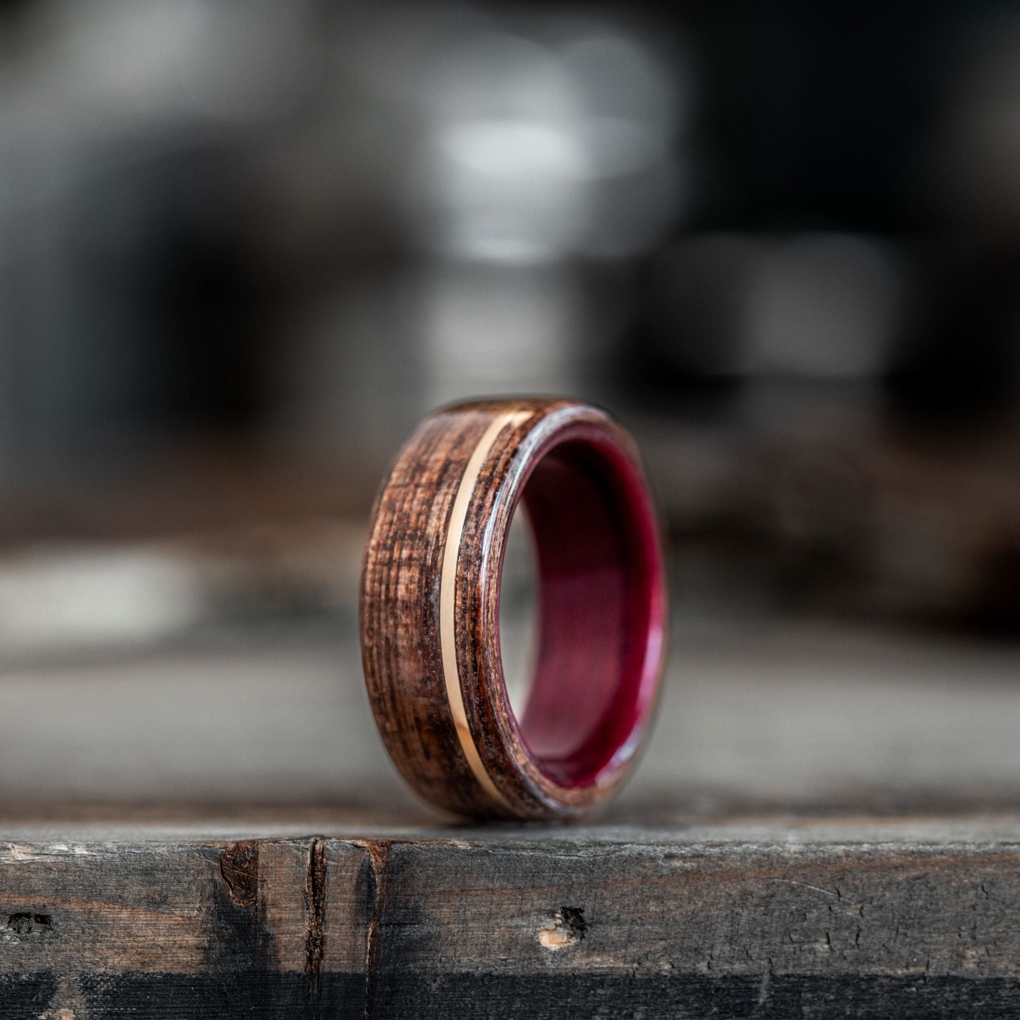 Purple Heart Bentwood Ring – Northern Royal, LLC